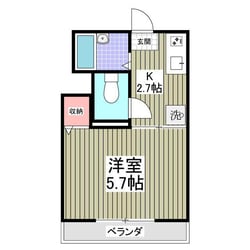 ラフィーネ1の物件間取画像